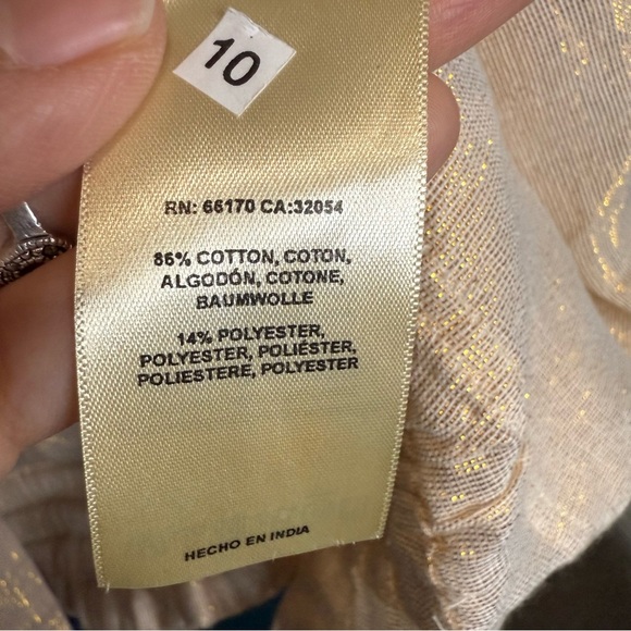 Hei Hei Daybreak Shimmered Kimono Jacket Size XS-S Gold Anthropologie - Picture 9 of 16